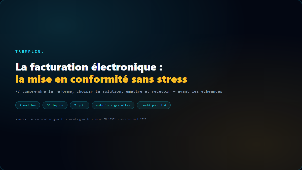 La facturation électronique : la mise en conformité sans stress
